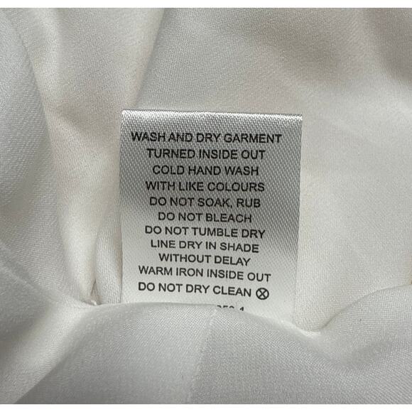 NWT Keepsake the Label Size Small 4 Dissolve Top Wrap Cropped Shirt Floral - Picture 9 of 9